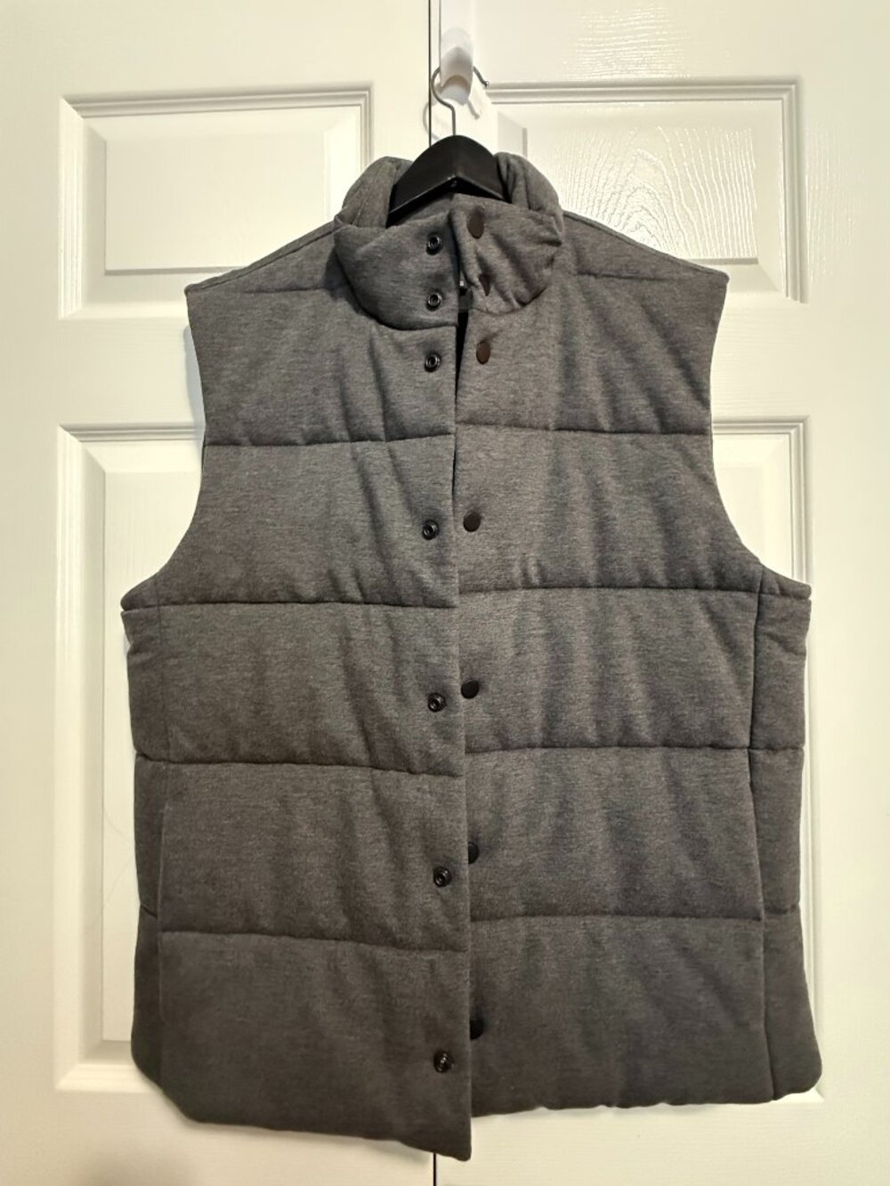 Club Monaco 100% Wool Men's Quilted Vest Large